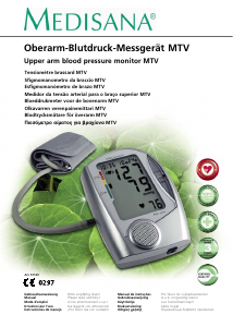 Manual Medisana MTV Medidor de pressão