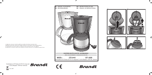 Manual de uso Brandt CTI-915 Máquina de café