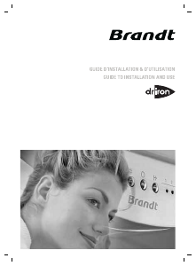 Manual Brandt DRIRON1W Dryer