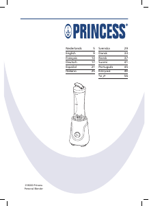 Manual Princess 218000 Personal Blender