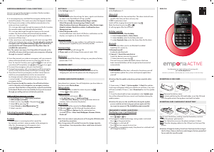 Manual Emporia ACTIVE Mobile Phone