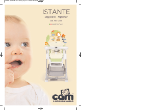 Наръчник Cam S2100 Istante Бебешко столче за хранене