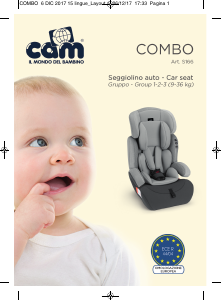 Manuale Cam S166 Combo Seggiolino per auto