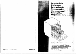 Bedienungsanleitung Smeg SNZ10IS Geschirrspüler