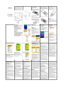 Handleiding InFocus F210 Mobiele telefoon