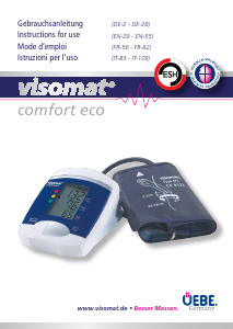 Manual Visomat Comfort Eco Blood Pressure Monitor