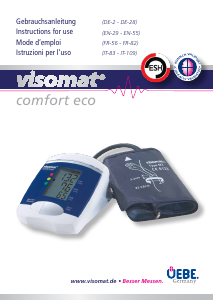 Manual Visomat Comfort Eco XL Blood Pressure Monitor