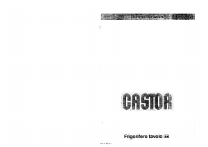 Manuale Castor CFT 16 S Frigorifero