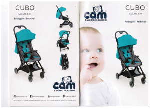 Handleiding Cam 830 Cubo Kinderwagen