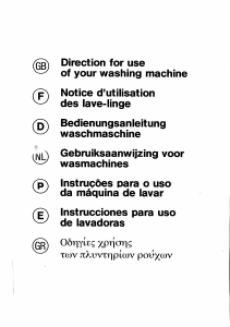 Bedienungsanleitung Brandt BFV120ECO Waschmaschine