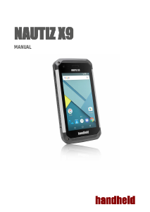 Handleiding Handheld Nautiz X9 Mobiele telefoon
