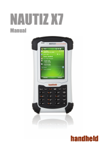 Handleiding Handheld Nautiz X7 Mobiele telefoon