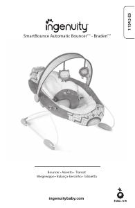 Manual Ingenuity 11542-ES Braden SmartBounce Bouncer