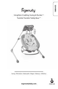 Manual Ingenuity 10088-ES Twinkle Twinkle Teddy Bear Bouncer