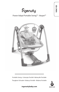 Manual Ingenuity 10467-ES Vesper Swing Espreguiçadeira para bebê