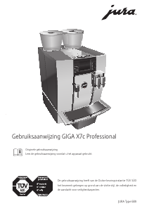 Bedienungsanleitung Jura GIGA X7c Professional Kaffeemaschine