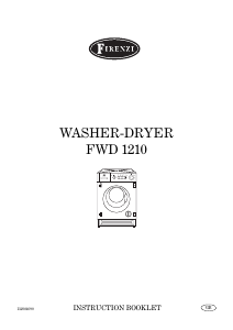 Manual Firenzi FWD1210 Washer-Dryer