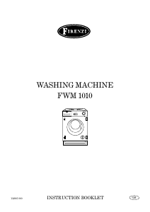 Manual Firenzi FWM1010 Washing Machine