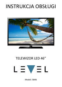 Instrukcja Level 5846 Telewizor LED