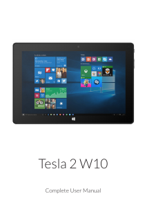 Manual bq Tesla 2 W10 Tablet