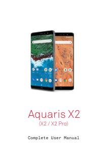 Manual bq Aquaris X2 Mobile Phone