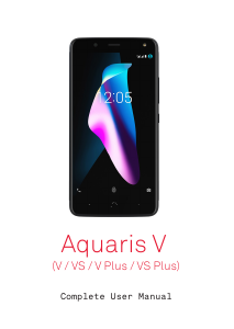 Manual bq Aquaris VS Mobile Phone