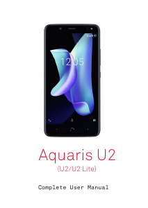 Handleiding bq Aquaris U2 Lite Mobiele telefoon