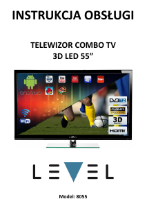 Instrukcja Level 8055 Telewizor LED