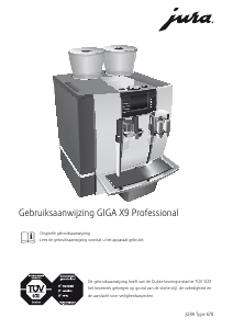 Bedienungsanleitung Jura GIGA X9 Professional Kaffeemaschine