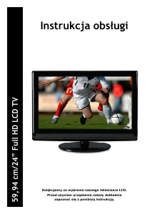 Instrukcja Level 6124 Telewizor LCD