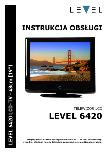 Instrukcja Level 6420 Telewizor LCD