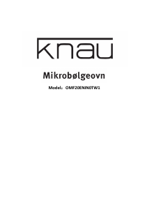 Brugsanvisning Knau OMF20ENIN0TW1 Mikroovn