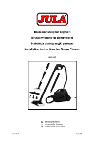 Instrukcja Jula 802-337 Oczyszczacz parowy