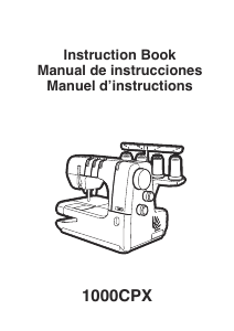 Manual Janome 1000CPX Sewing Machine