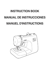 Manual de uso Janome 7330 Máquina de coser