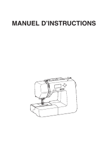 Mode d’emploi Janome J1250 Machine à coudre