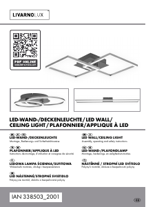 Instrukcja LivarnoLux IAN 338503 Lampa
