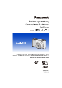 Bedienungsanleitung Panasonic DMC-SZ10 Lumix Digitalkamera