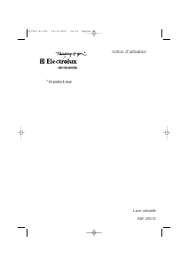 Mode d’emploi Arthur Martin-Electrolux ASF 46010 Lave-vaisselle