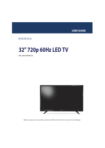 Handleiding Insignia NS-32D220NA16 LED televisie