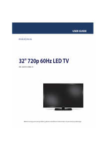 Manual Insignia NS-32D312NA15 LED Television