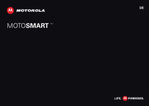 Bedienungsanleitung Motorola MotoSmart Handy