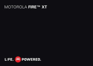 Bedienungsanleitung Motorola Fire XT Handy