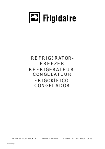 Manual de uso Frigidaire RF2252C Frigorífico combinado