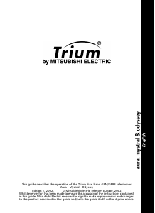 Manual Trium Aura Mobile Phone