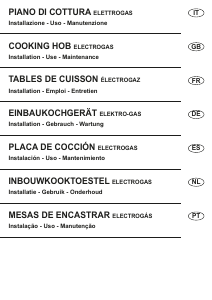 Mode d’emploi Fulgor QLH 705 G WK Table de cuisson