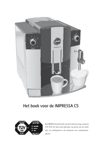 Handleiding Jura IMPRESSA C5 Koffiezetapparaat