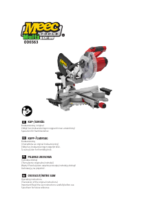 Manual Meec Tools 006-563 Mitre Saw