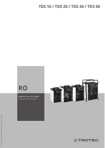 Manual Trotec TDS 20 Radiator