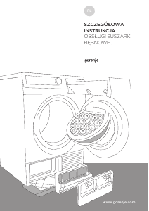Instrukcja Gorenje D8665N Suszarka